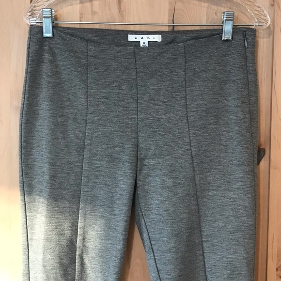 CAbi Gray Stone Newport Side Zipper Pants - Picture 6 of 12